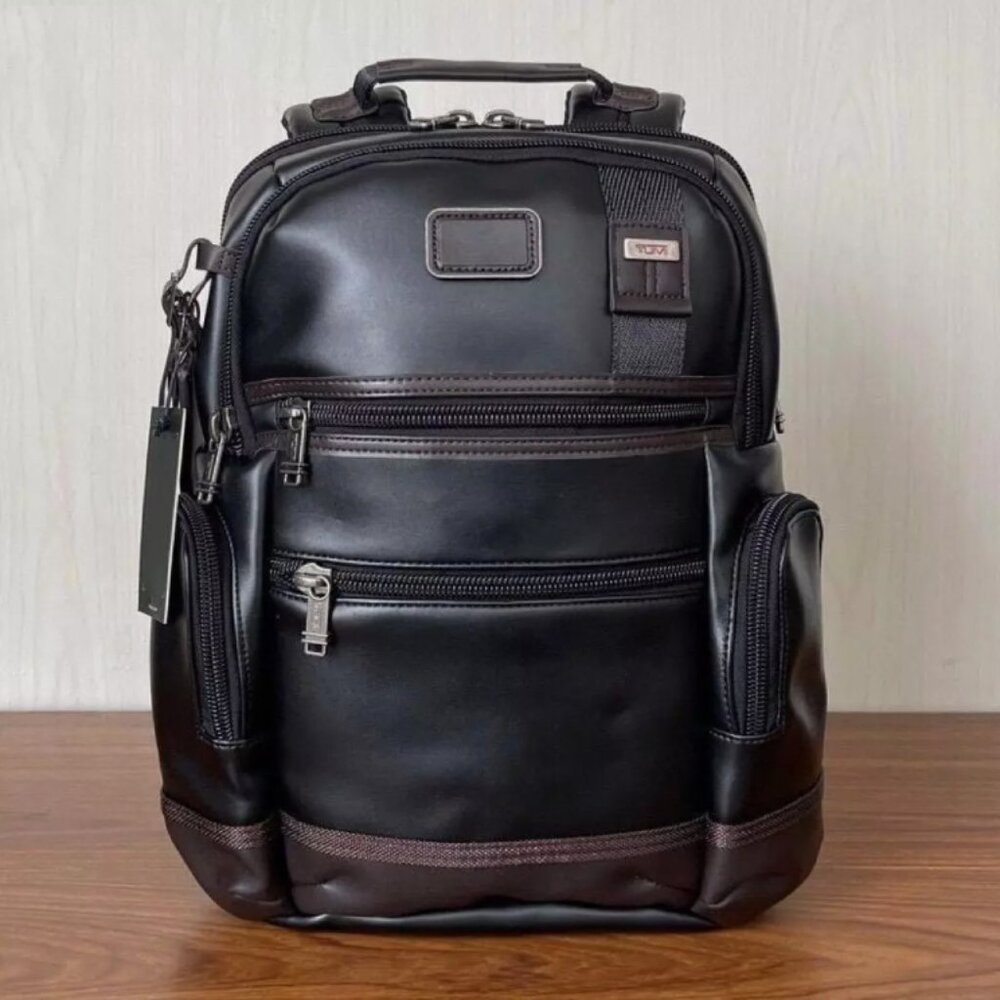 Tumi Knox Leather Men's Backpack